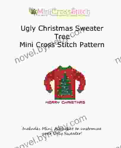 Ugly Christmas Sweater Tree Cross Stitch Pattern